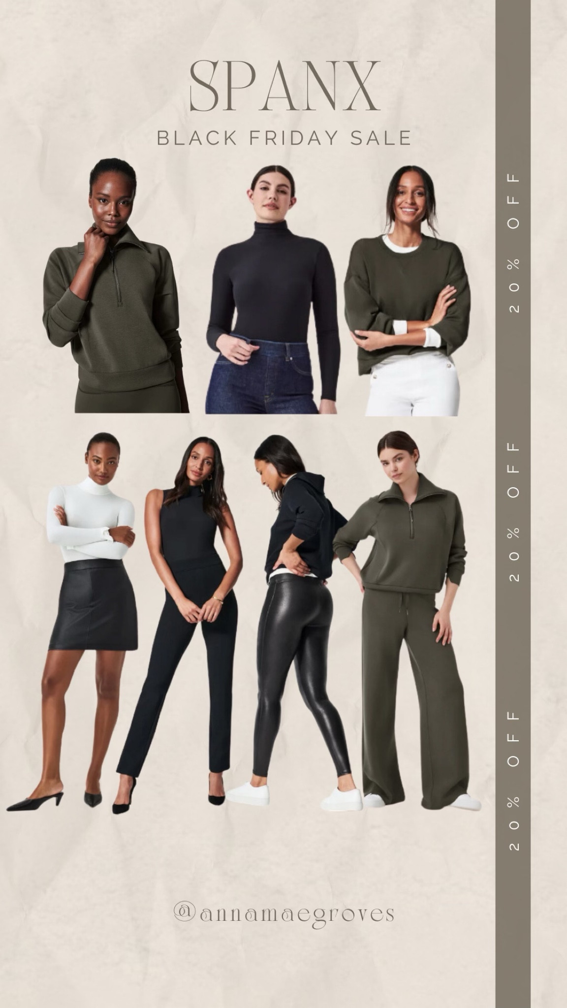 Spanx Black Friday Sale! This is the biggest sale of the year - here are some of my favorites from @spanx. Perfect for a gift to yourself or someone else! Everything on the Spanx website is on sale. 
@spanx #spanxpartner 

#LTKover40 #LTKHoliday #LTKstyletip