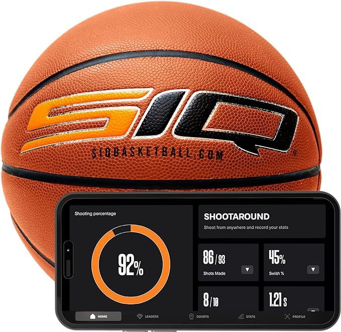 SIQ Smart Basketball, App, and Sensor | Shoot Better Now – Proven Results. Kids to NBA | Next-G... | Amazon (US)