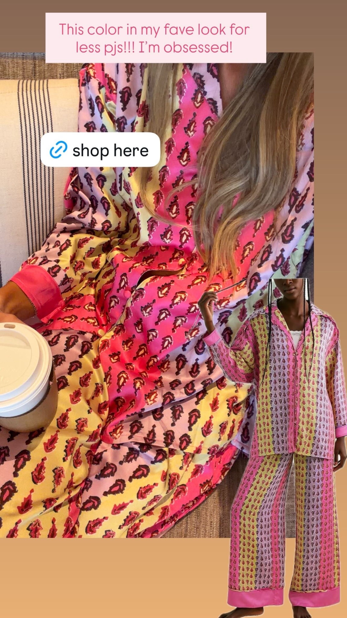 This color in my fave look for less pjs!!! I’m obsessed!