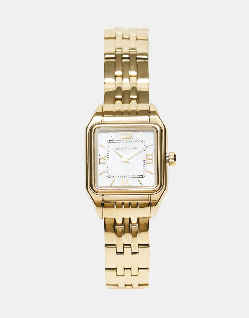 Abbott Lyon essence gold 23 watch | ASOS (Global)