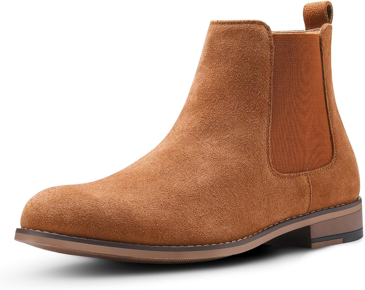 CGRRBW Men's Chelsea Boots Suede Leather Casual Boots for Men | Amazon (US)