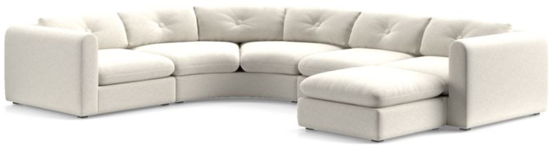 Bucktown Modular 5-Piece Wedge Sectional Sofa + Reviews | Crate & Barrel | Crate & Barrel