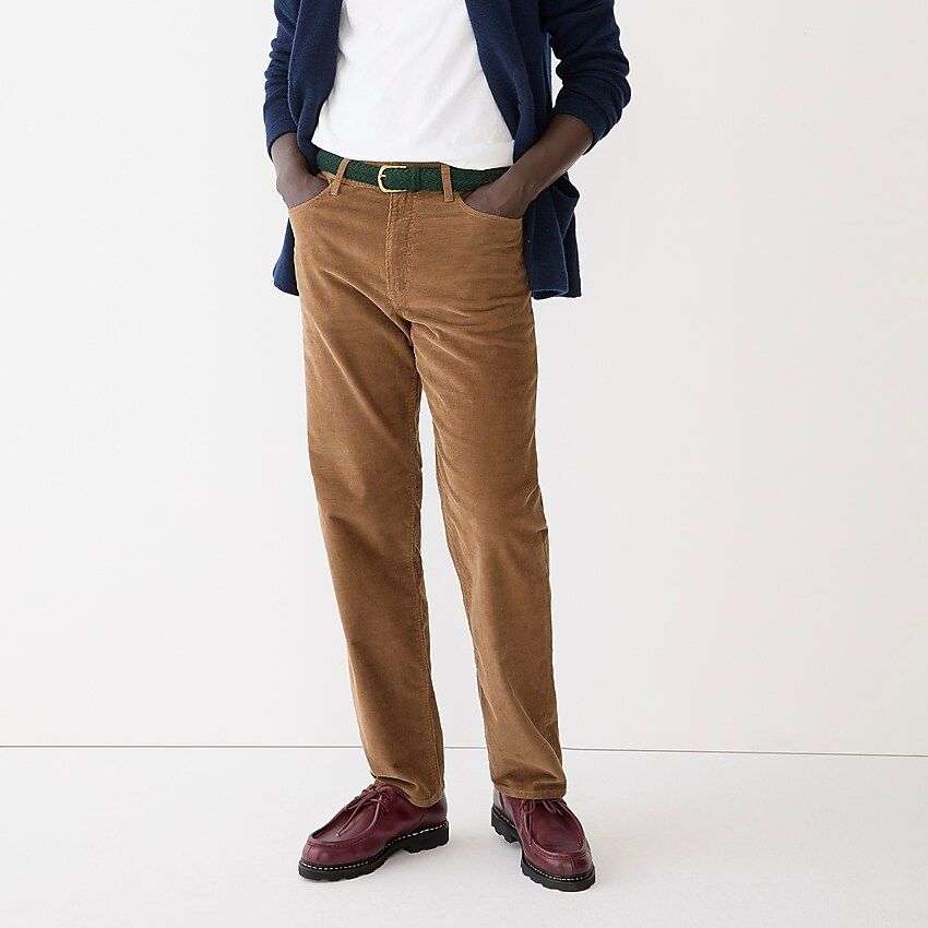 Classic Straight-fit pant in stretch corduroy | J.Crew US