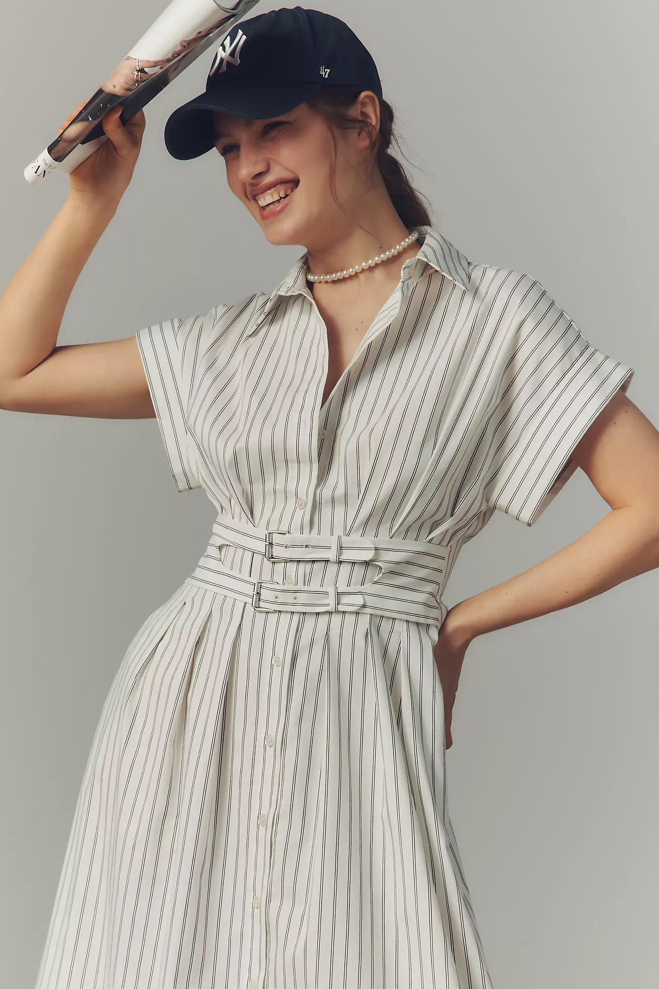 The Tobie Shirt Dress by Exquise: Double Buckle Edition | Anthropologie (US)