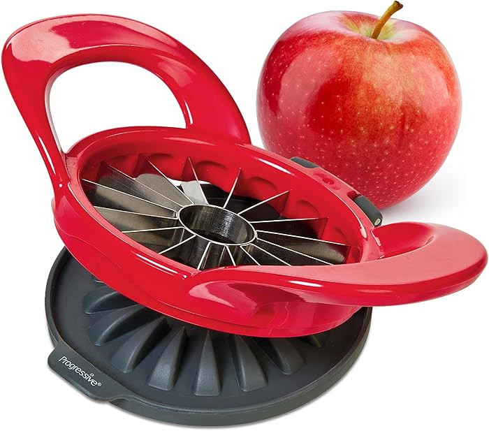 PrepWorks Dishwasher Safe Apple Slicer and Corer – 16-Slice Thin Apple Cutter with Safety Cover | Amazon (US)