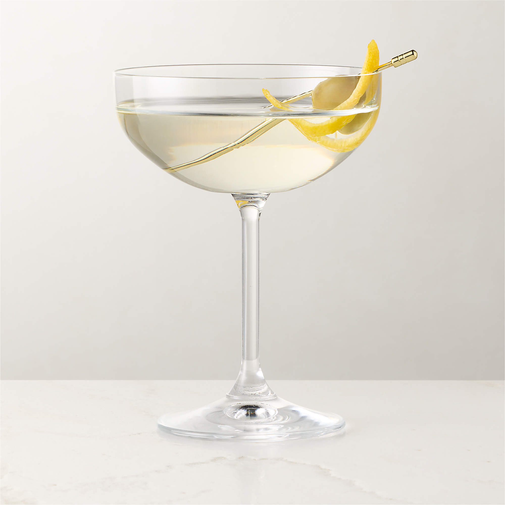 Marie Coupe Cocktail Glass + Reviews | CB2 | CB2