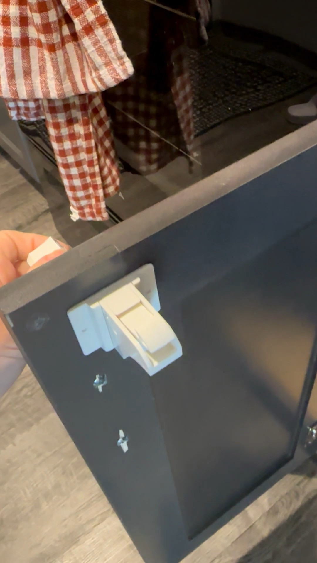 The best child locks!! Can’t see them and can open with one hand! 

#LTKFamily #LTKBaby #LTKKids