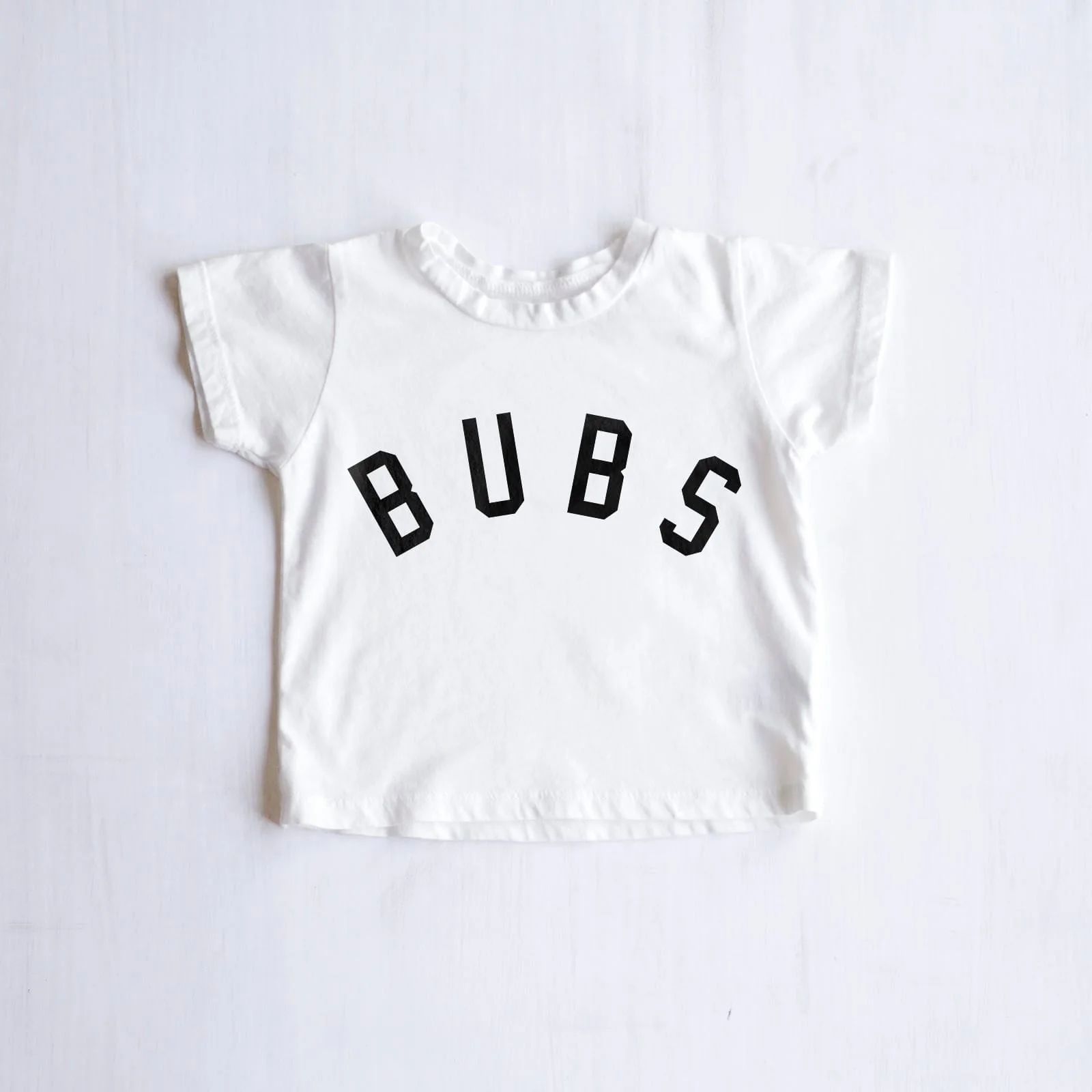 Baby Bubs Boys T-Shirt in White - Ford And Wyatt | Ford and Wyatt