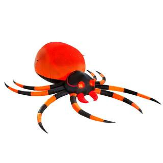 11.5 ft. Giant Kaleidoscope Spider Inflatable | The Home Depot