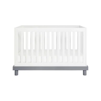 Olivia 3-in-1 Convertible Crib Baby Mod Color: Gray/White | Wayfair North America
