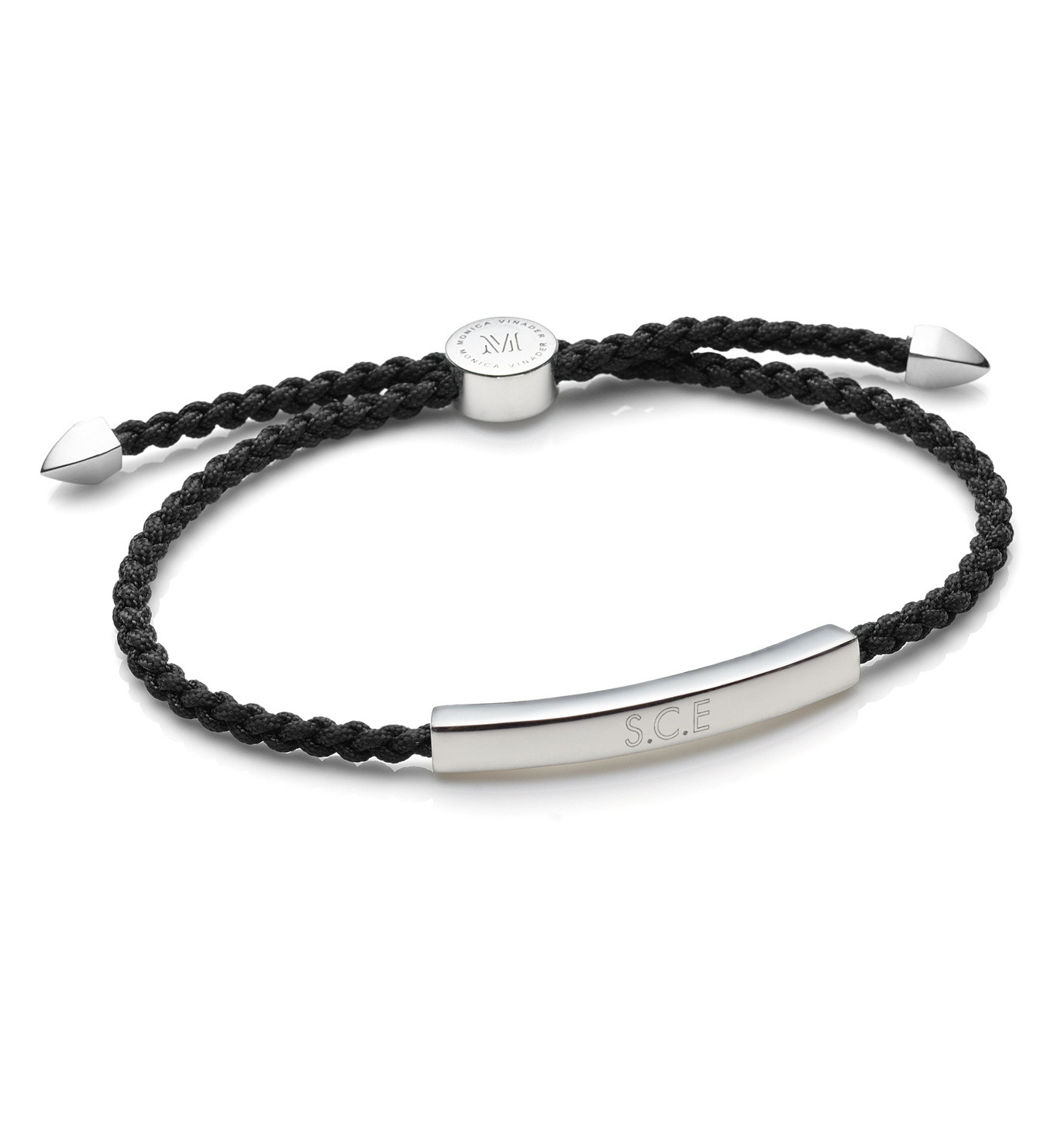 Linear Men's Friendship Bracelet | Monica Vinader (Global)