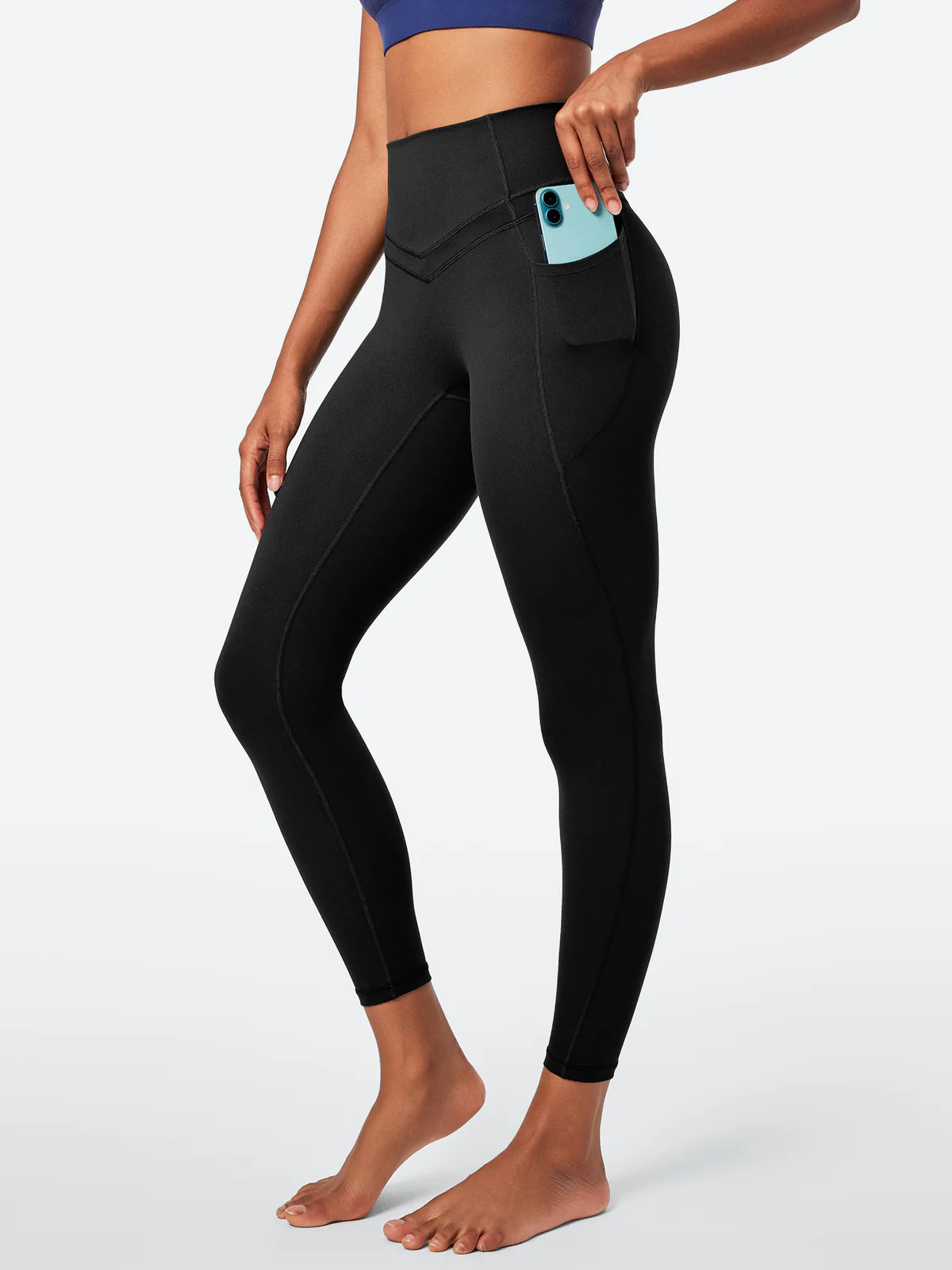 IUGA PowerTight Sandwich No Front Seam Leggings | IUGA
