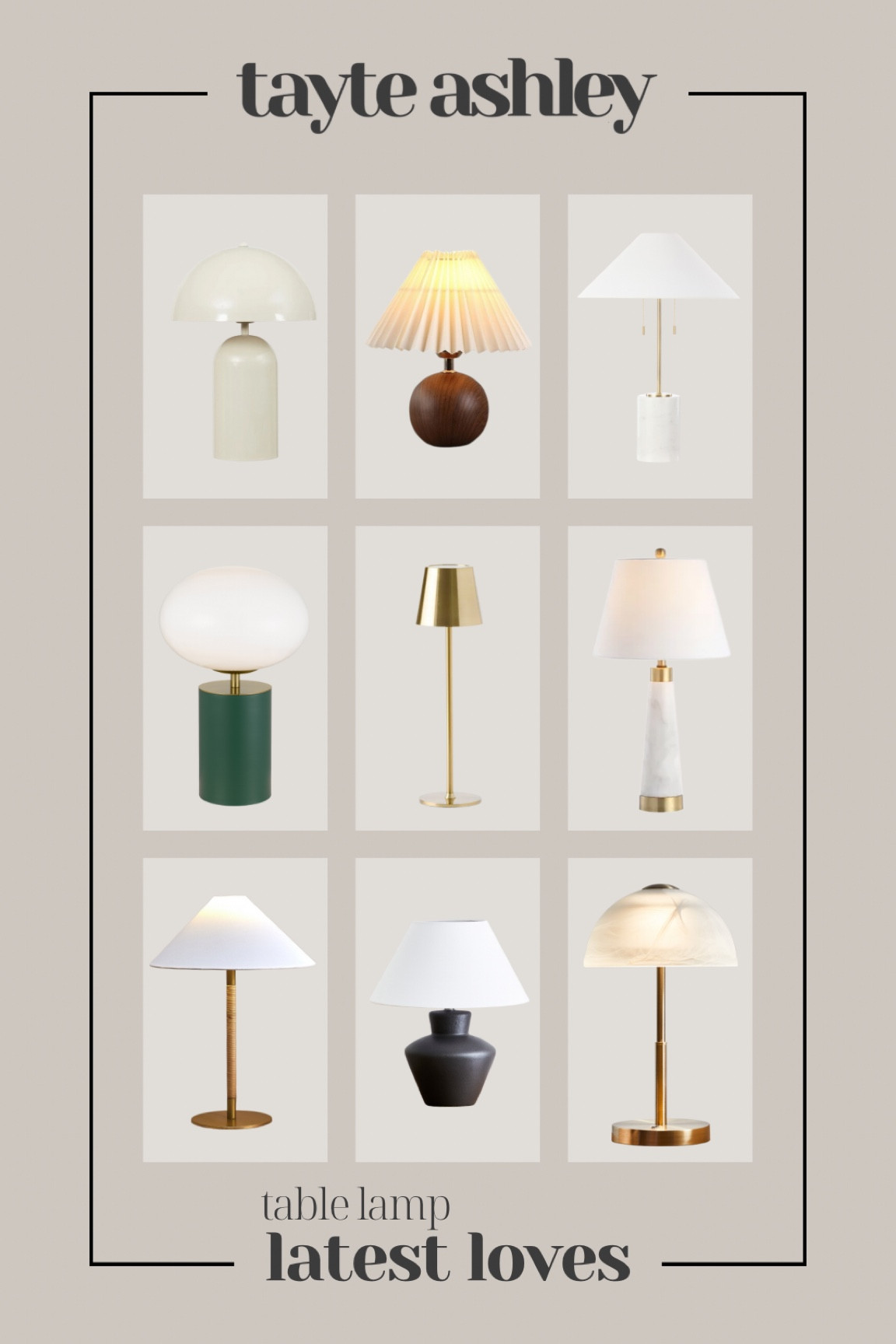Table lamps to make a statement and create all those moody moments

#LTKaustralia #LTKhome