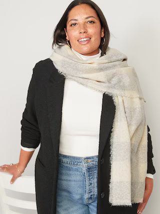 Plaid Flannel Scarf for Women | Old Navy (US)