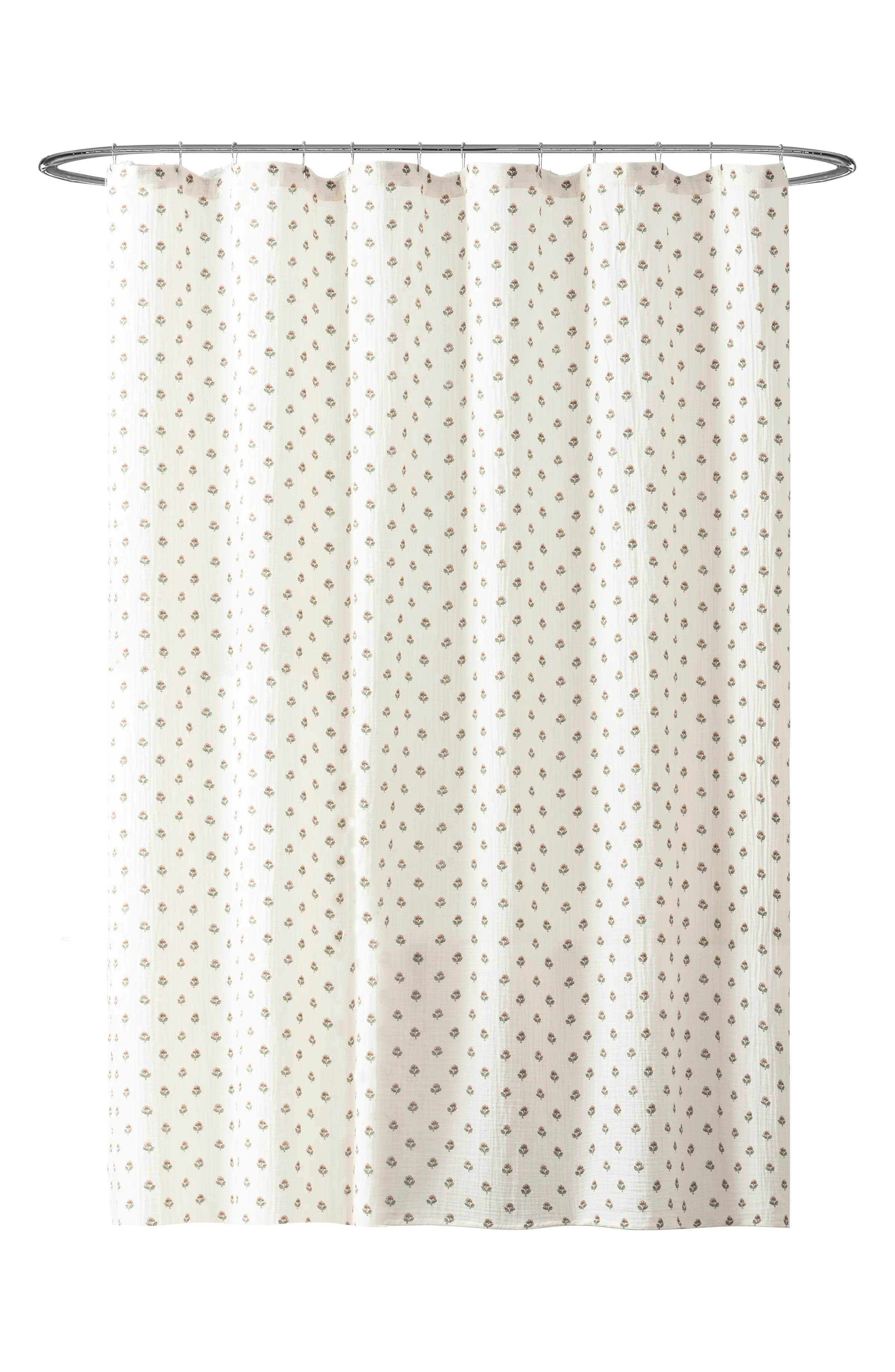 Block Print Gauze Shower Curtain | Nordstrom | Nordstrom