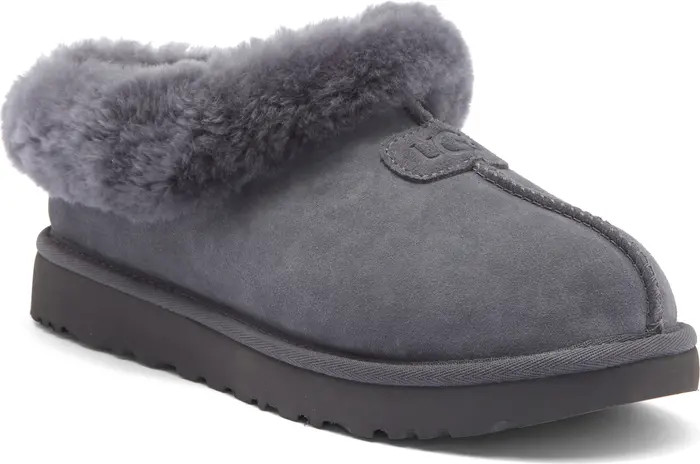UGG® Tazzette Genuine Shearling Collar Slipper (Women) | Nordstrom | Nordstrom