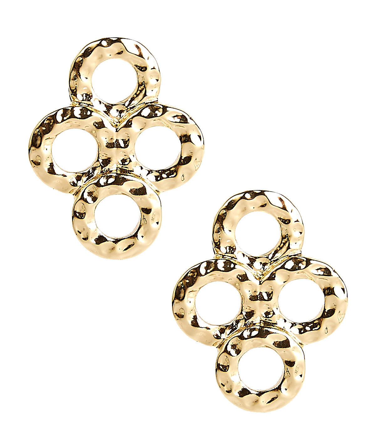 Alex - Hammered Mini Ginger Earrings | Lisi Lerch Inc