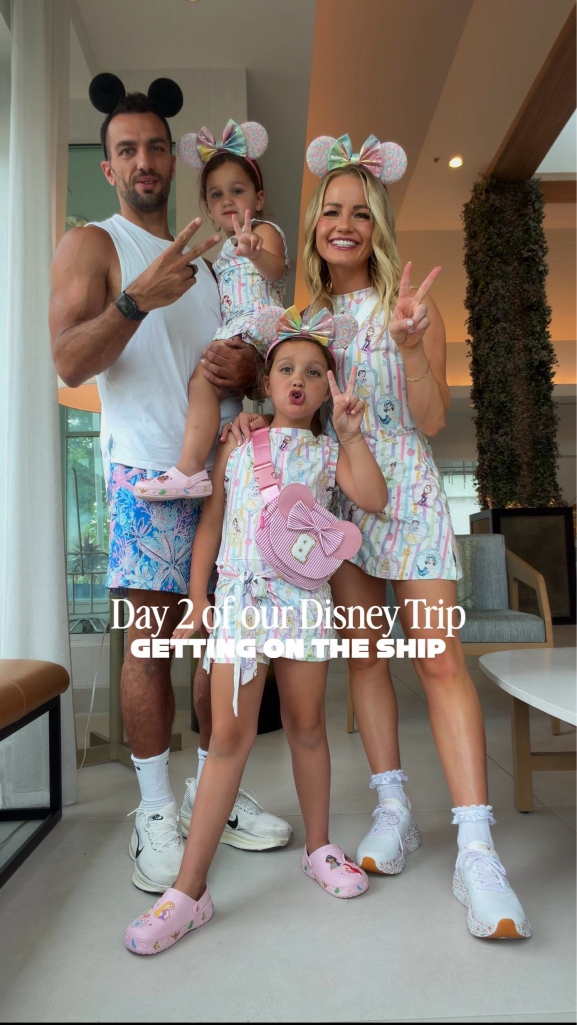 Day 2 of our Disney trip! This is what we wore to get on the ship which was perfect because it was hot and we needed to be comfortable! Highly recommend the mommy and me matching dresses 🥰

#LTKmomlife #LTKootd #LTKTravel