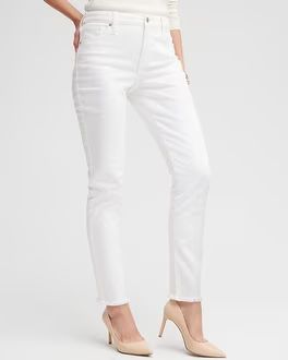 No Stain Girlfriend Fray Hem Ankle Jeans | Chico's