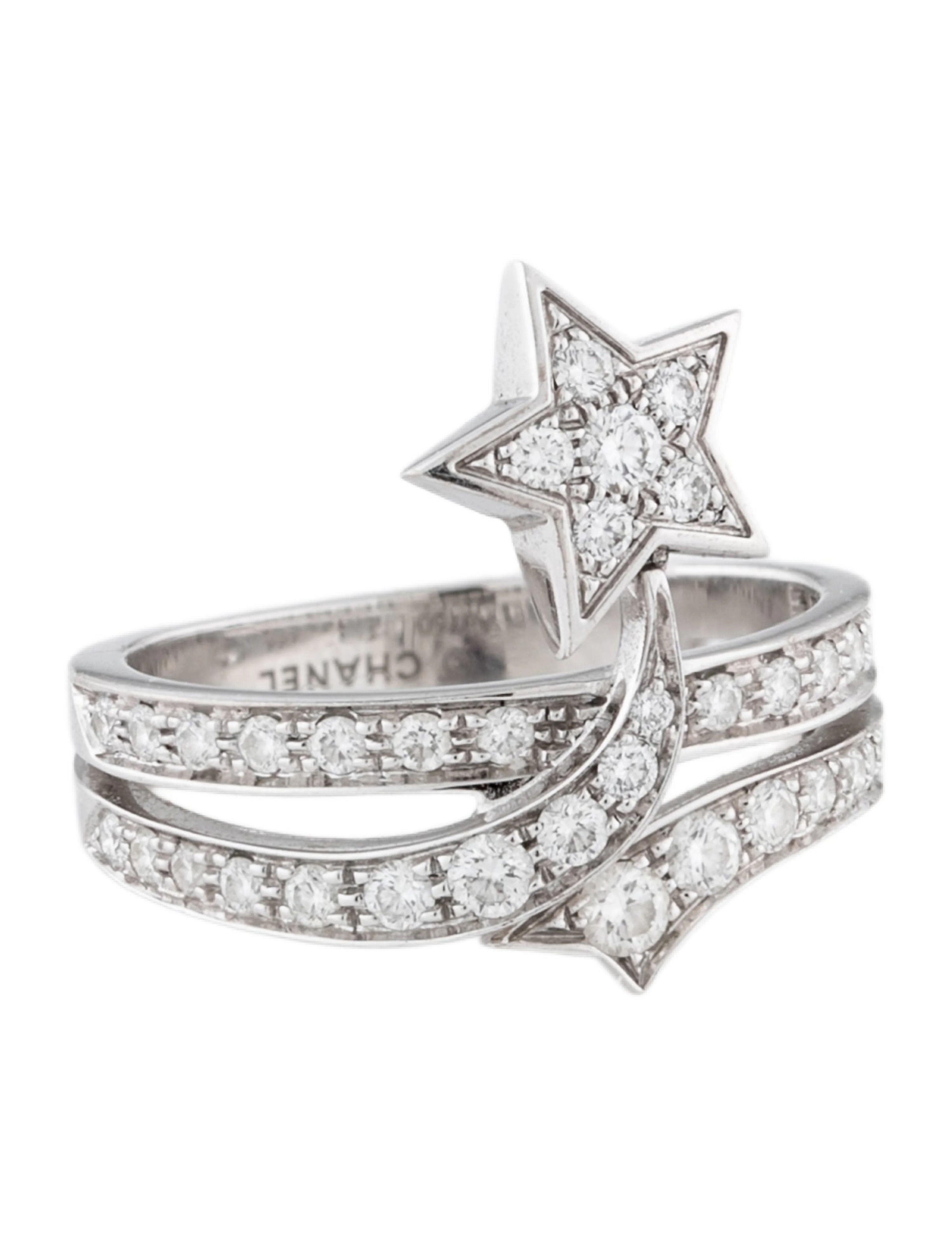 18K Diamond Étoile Filante Ring | The RealReal