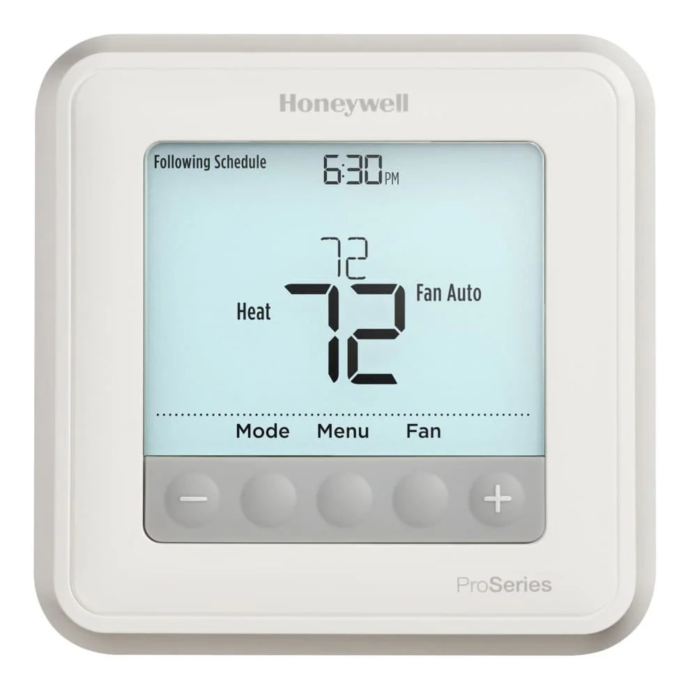 Honeywell Home TH6210U2001 T6 Pro Programmable Thermostat up to 2 Heat/1 Cool one_size | TH6210U2001/U | Lowe's