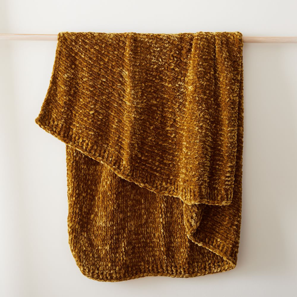 Chunky Luxury Chenille Throw | West Elm (US)