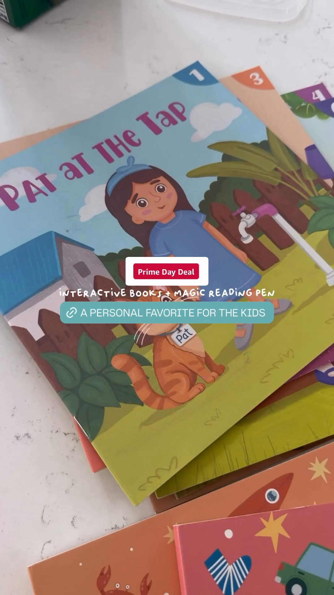PRIME DAY: love these interactive reading books for the kids!

#LTKmomlife