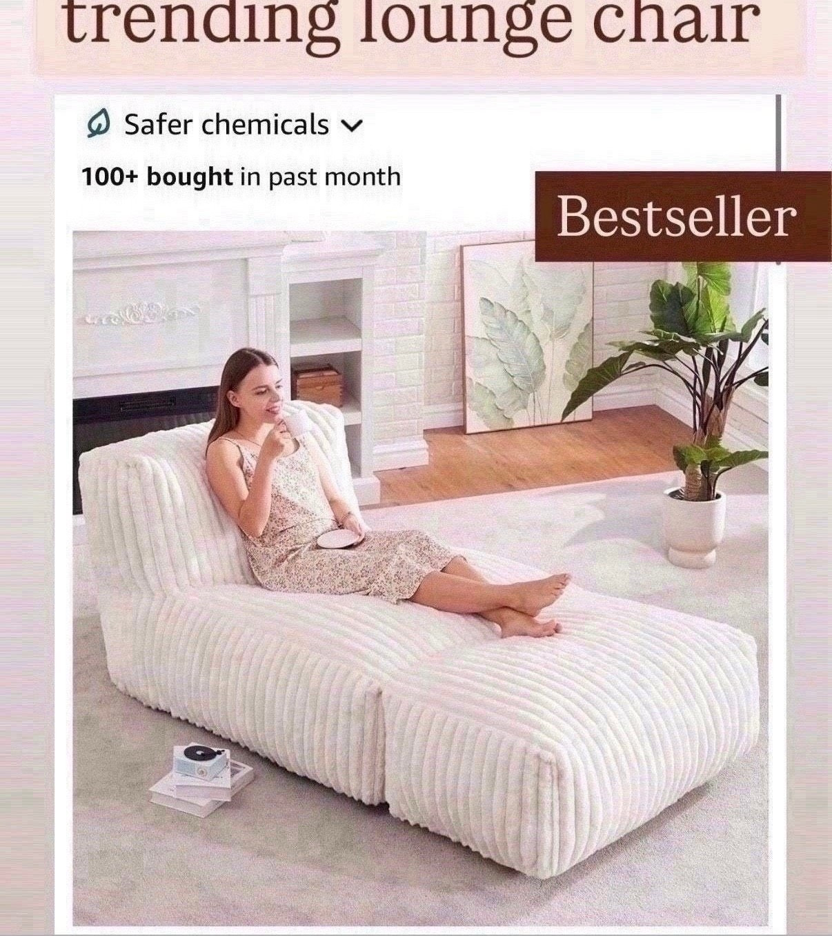 Assembly free chair.  Oversized chair. Comfy lounge chair #chair #loungechair 

#LTKHome