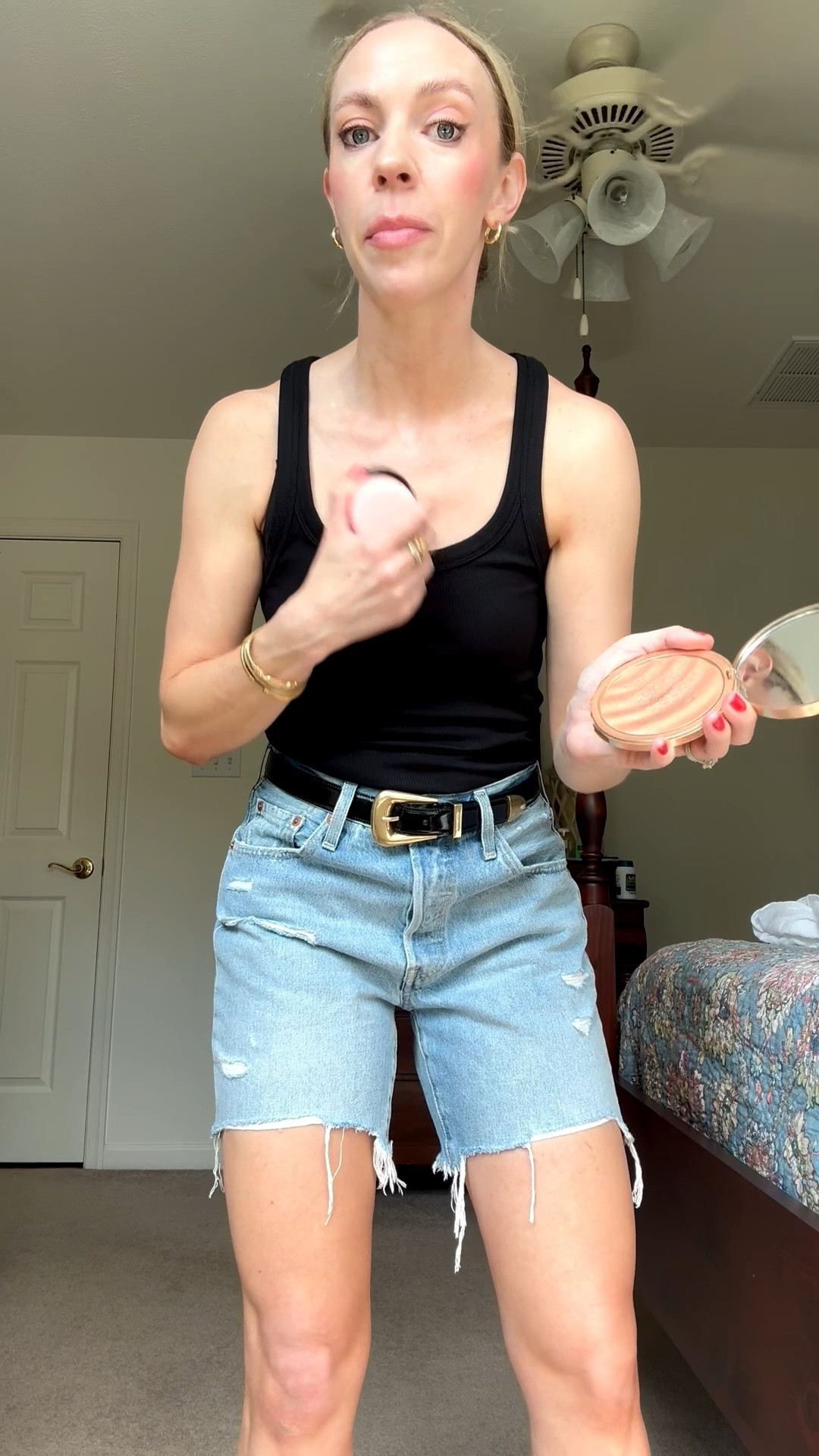 Love this bronzing body powder - it gives a glow and it has SPF50!

#LTKBeauty #LTKSeasonal #LTKOver40