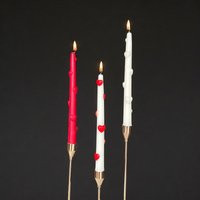 3 D Valentines Tapper Candles, Dinner Candles, Valentines Table Decor, Romantic Candles, Heart Candles, Candle Sticks, Valentines Romantic Gifts | Etsy (UK)