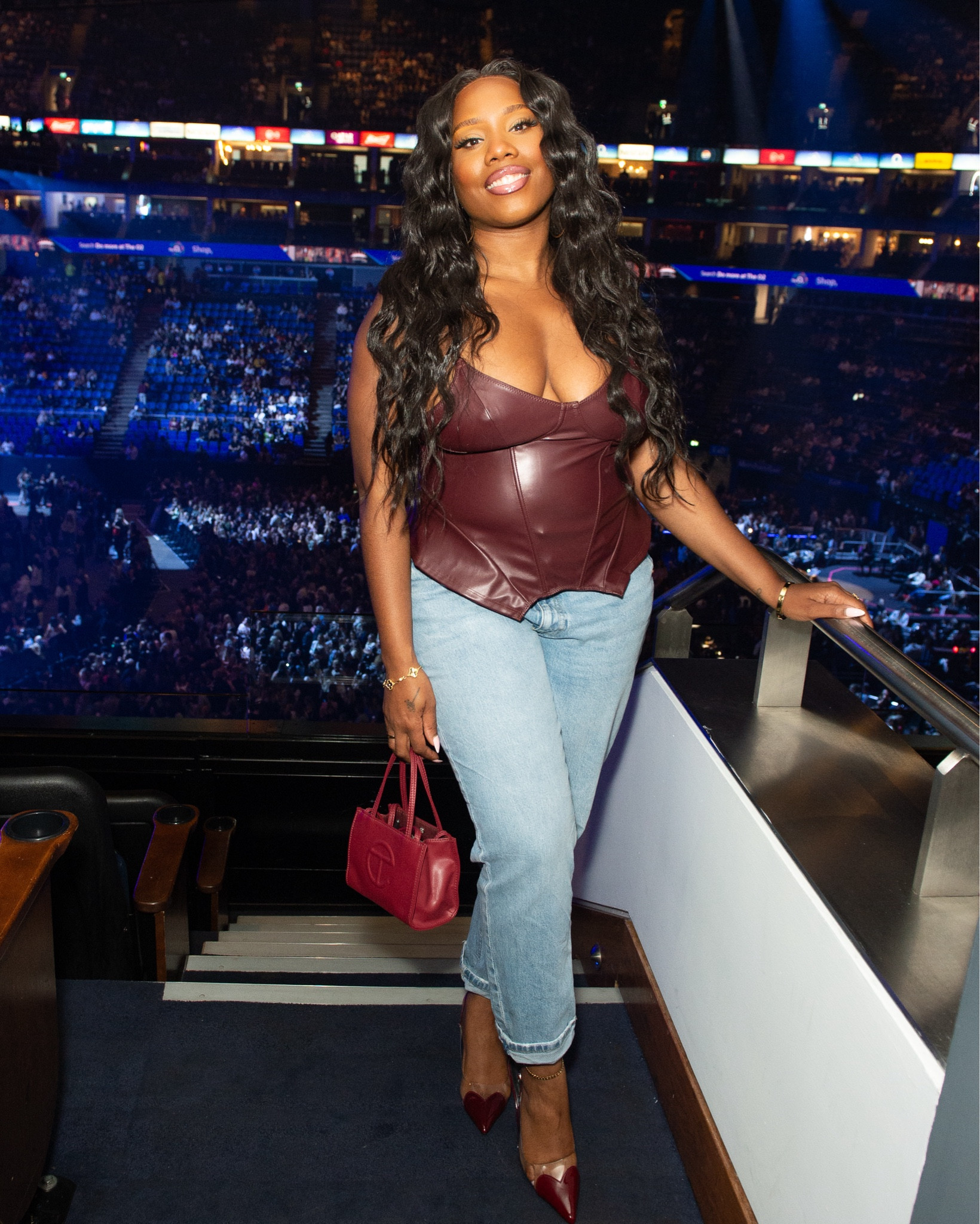 Usher night at 02 🍒✨

#LTKuk #LTKpartywear #LTKpetite