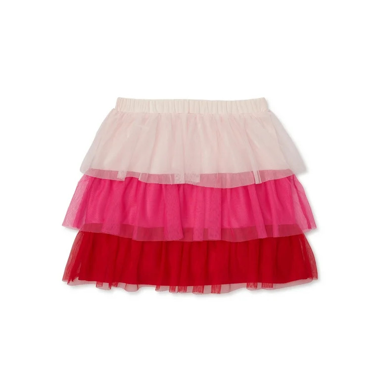 Wonder Nation Girls Valentines Day Girls Skirt, Sizes 4-18 | Walmart (US)