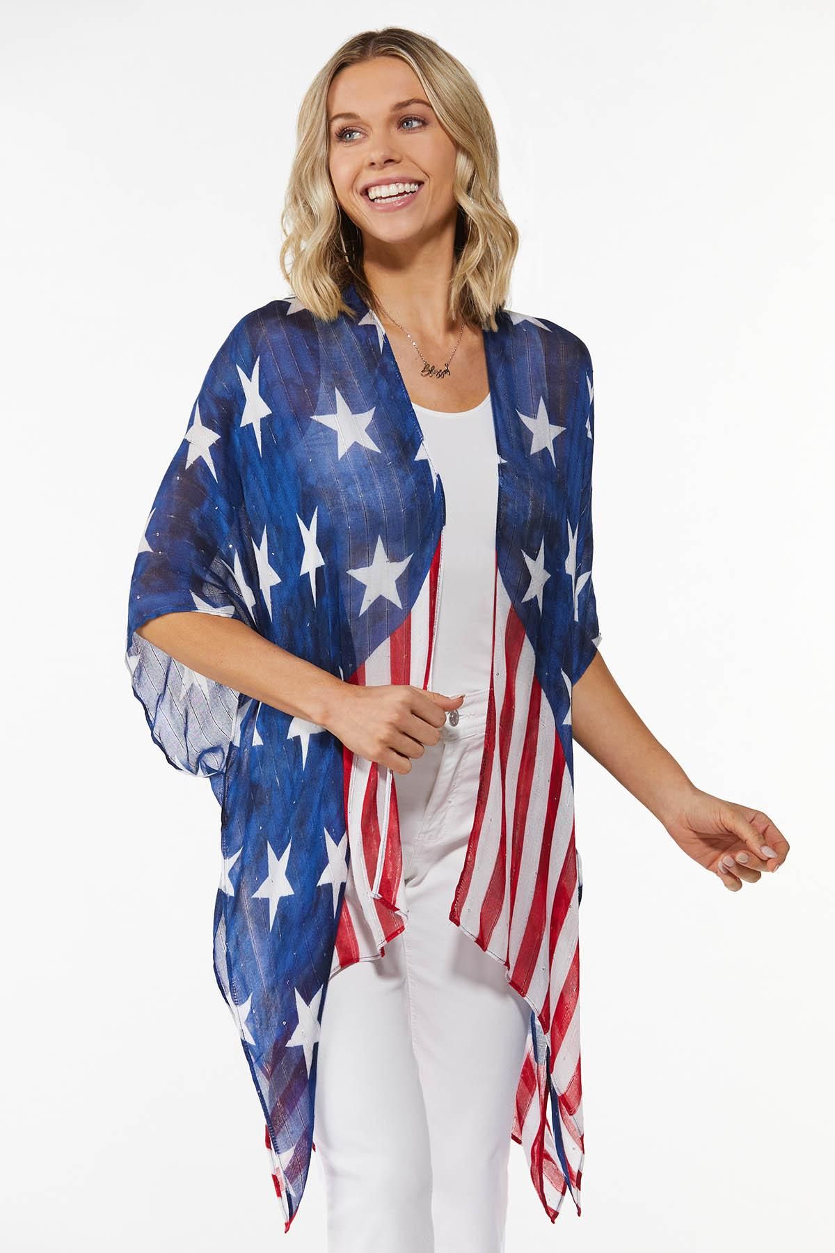 Americana Kimono | Cato Fashions