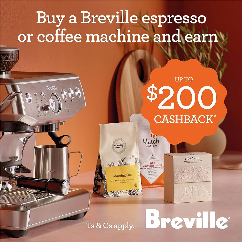 Breville Barista Express Espresso Machine BES870XL, Brushed Stainless Steel | Amazon (US)