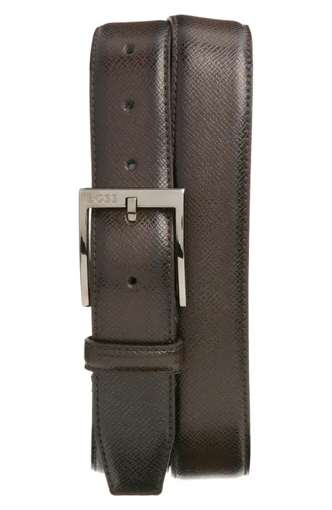BOSS Elloy Leather Belt | Nordstrom