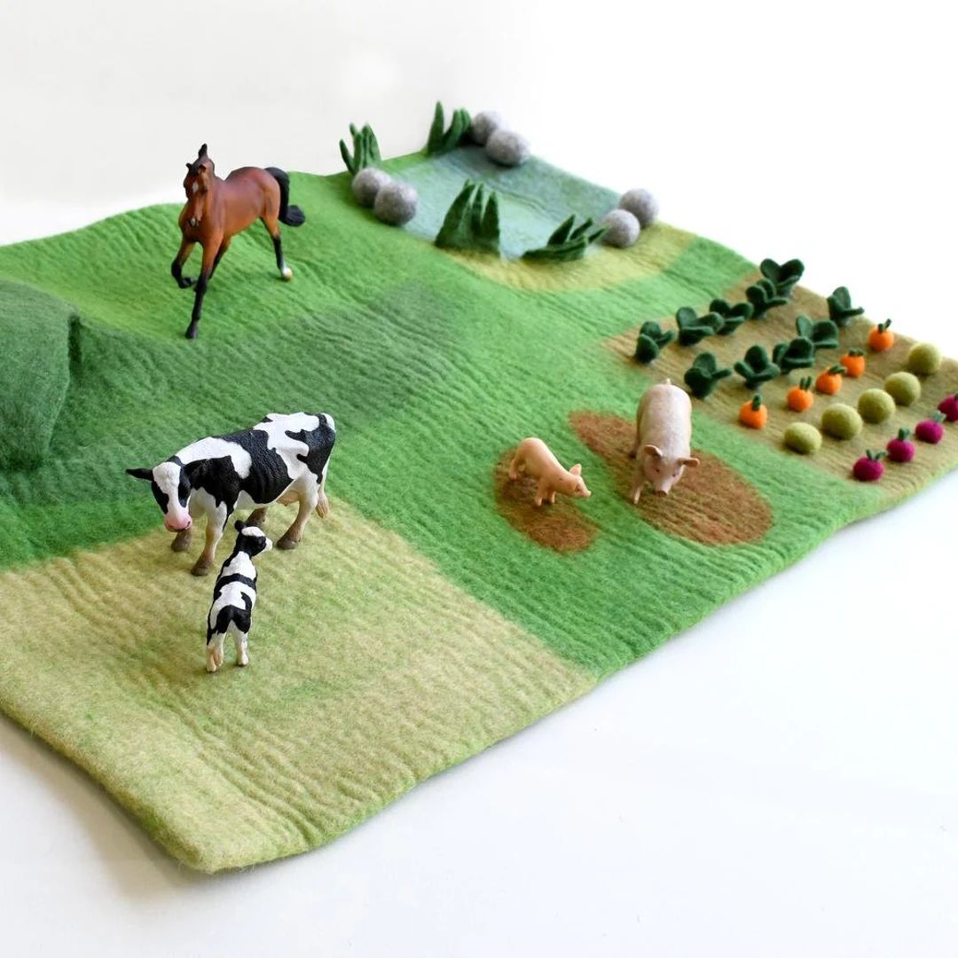 Large Farm Playmat Playscape | Etsy (US)