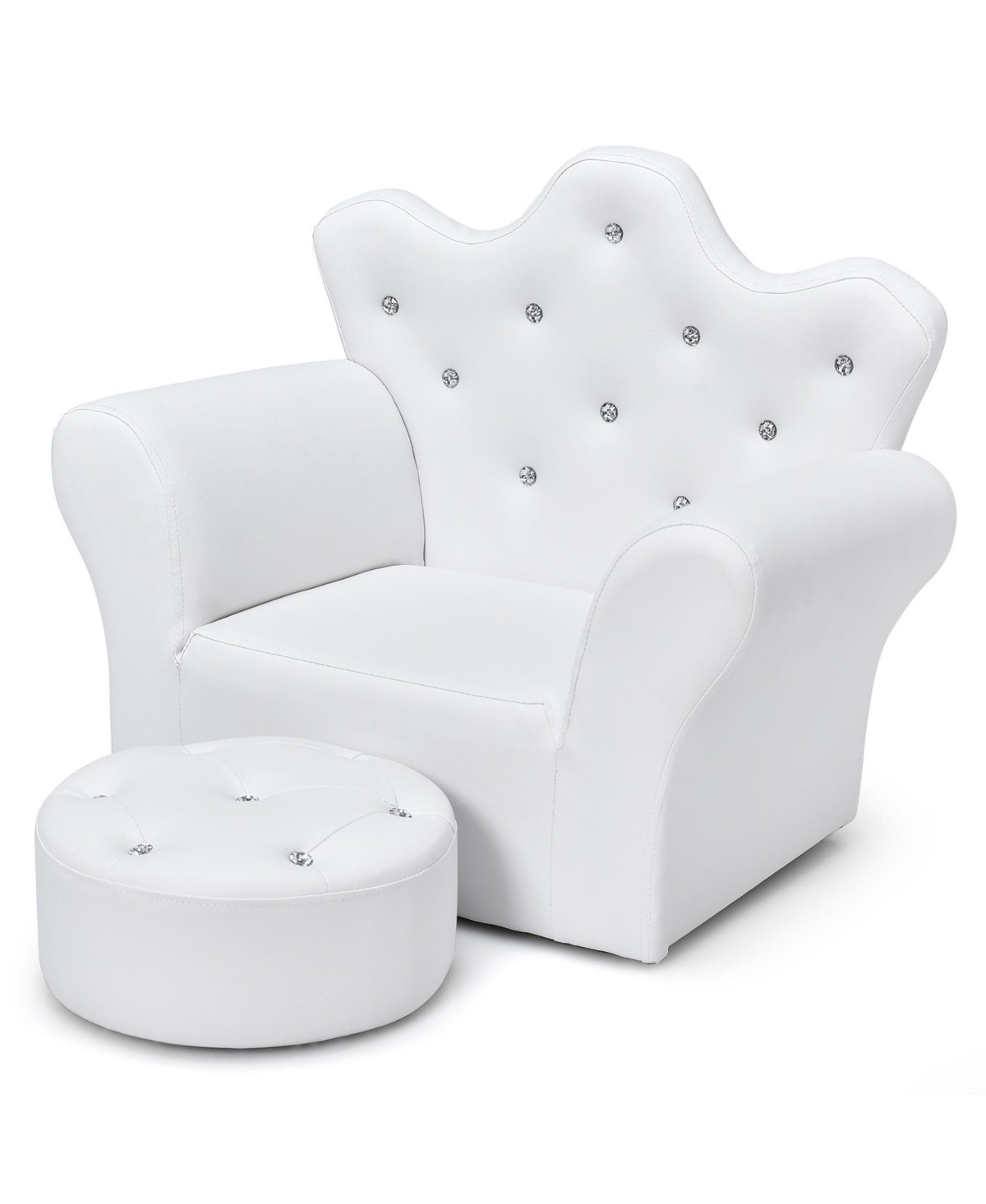 Pink Kids Sofa Armrest Chair Couch Children Toddler - White | Macy's