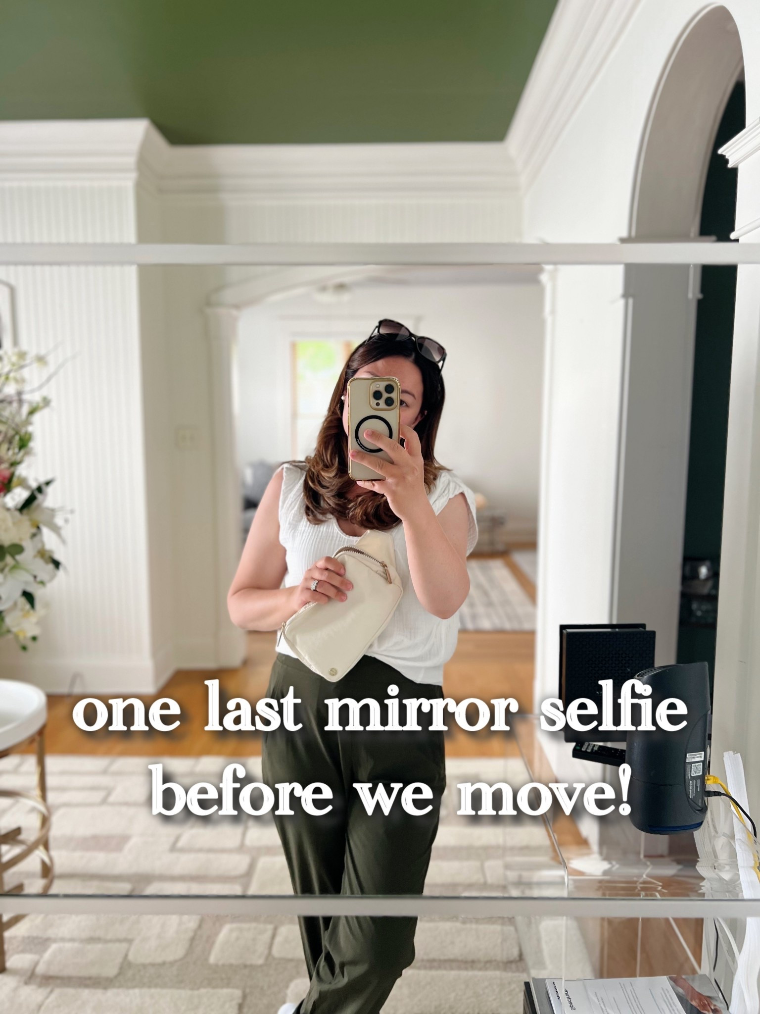 Today’s our last day, cleaning out the rental house and completing our move home after 6 months! Feeling a little nostalgic, but so ready to be home ❤️ this white top from Evereve (velvet) is deeply on sale. Less than half of what I paid last spring! #momoutfit

#LTKStyleTip #LTKActive #LTKSaleAlert