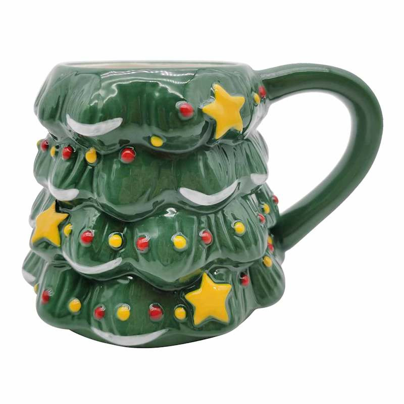 Ceramic Christmas Tree Mug, 19oz | At Home