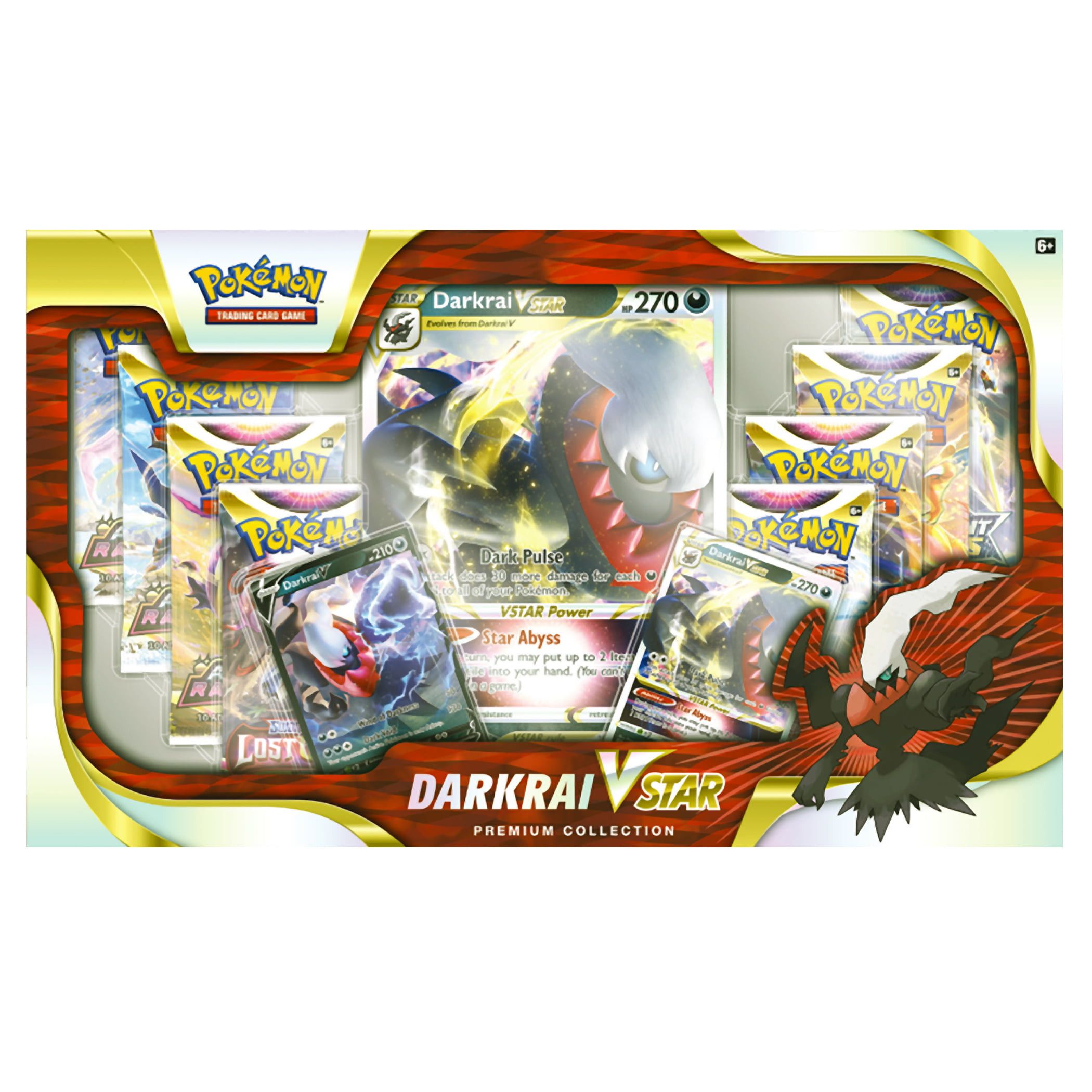 Pokemon Cards: Darkrai VSTAR Premium Collection Box Pokémon TCG - Walmart.com | Walmart (US)