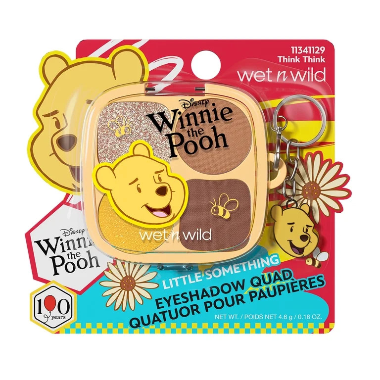Wet n Wild Winnie the Pooh Eyeshadow Little Something Eyeshadow Quad Think Think | Walmart (US)