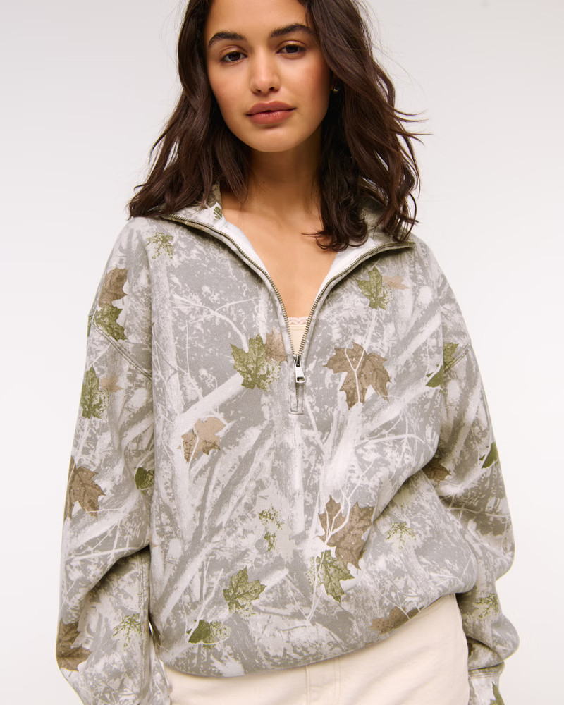 Vintage Sunday Half-Zip | Abercrombie & Fitch (US)