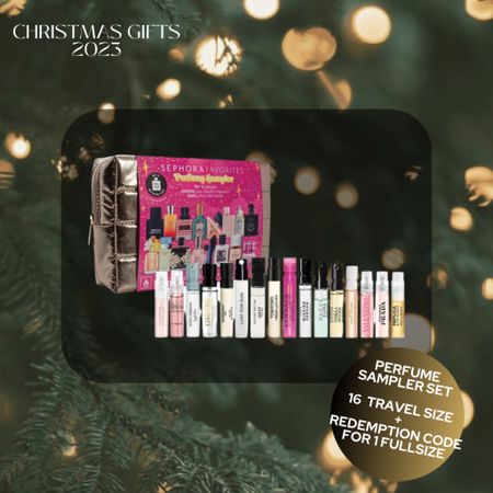 Perfume set 
Gift idea for her 
Sephora gifts 
Holiday gift guide 
Holiday set 

#LTKHoliday #LTKGiftGuide #LTKbeauty