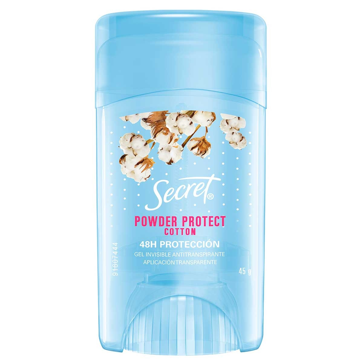 Desodorante em Gel Secret Powder Protect Cotton com 45g | DrogaRaia (BR)