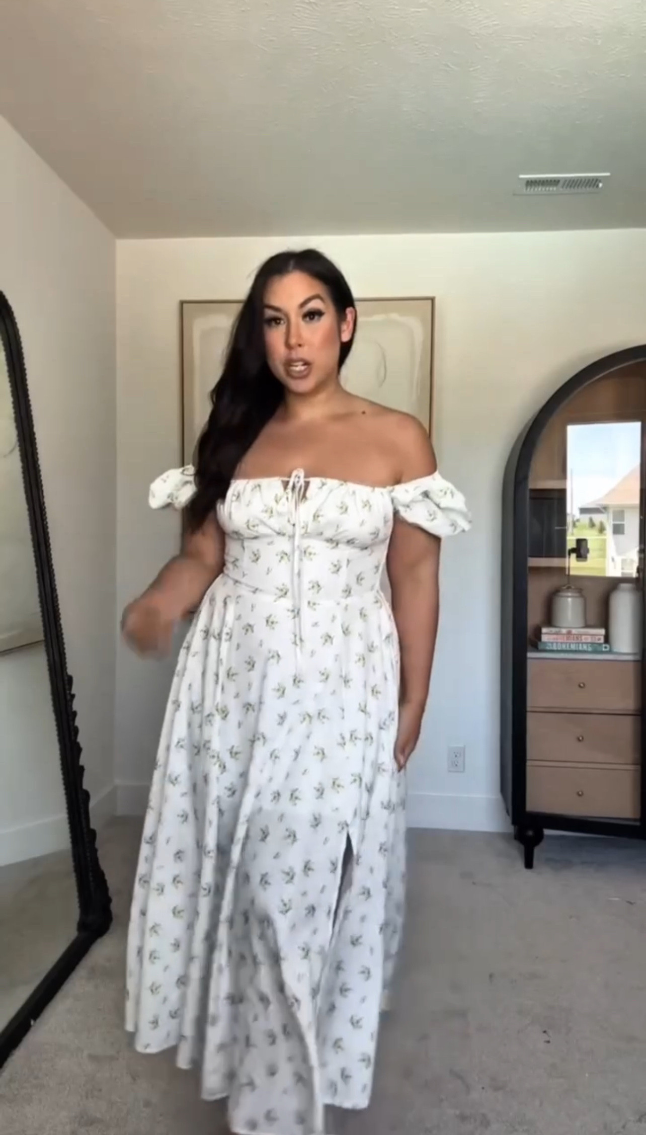 Midsize spring dress, wearing a size large!
-
-
-
Amazon finds, Amazon fashion, bridal shower dress, baby shower dress, maxi dress, floral dress, spring dress

#LTKStyleTip #LTKMidsize