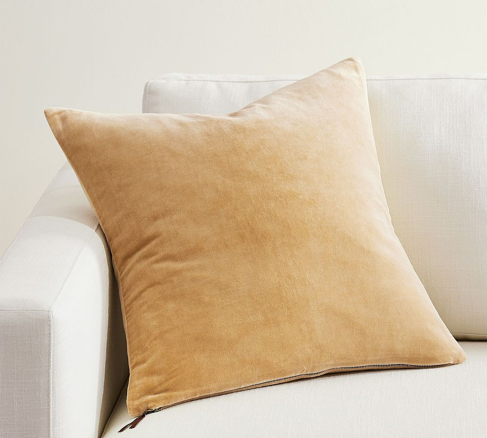 Everywhere Velvet Throw Pillow | Pottery Barn (US)