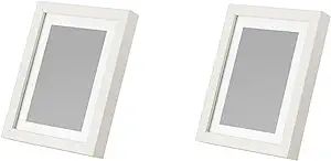 Ikea Ribba 5x7 Picture Frame, White, Set of 2 New | Amazon (US)