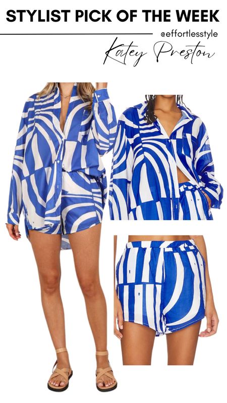 In love with this gorgeous matching set for summer 💙🤍

#LTKtravel #LTKFind #LTKSeasonal