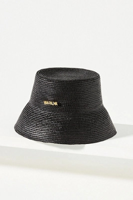 Van Palma Gina Straw Bucket Hat | Anthropologie (US)