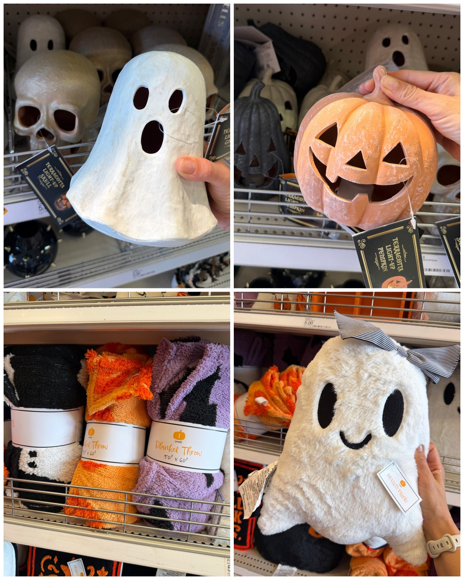 Target’s dollar section Halloween decor is so good this year! Terracotta pumpkins, ghosts and skulls! 🎃 I’m not sure these are in every store, but I linked them so you can search and see if your location has them!

#LTKSeasonal #LTKHome #LTKKids